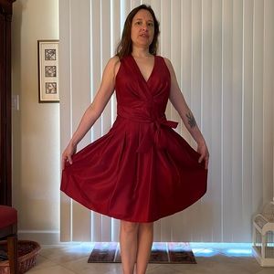 Kasper 4P Black Raspberry Dress